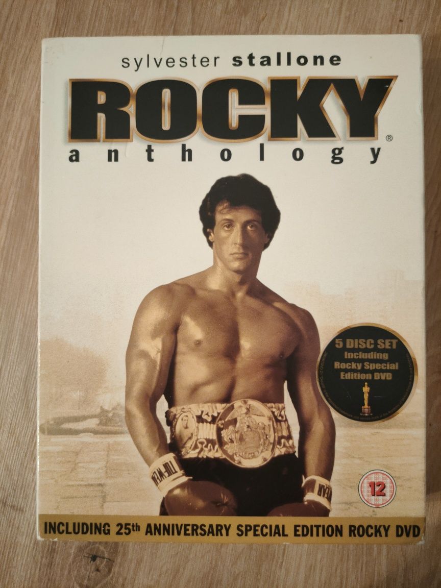 Rocky dvd 5 części Napisy Polskie Stallone