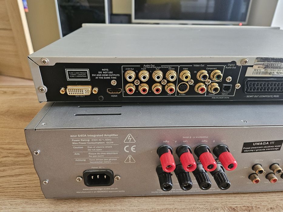 Cambridge Audio Azur 640A + DVD89