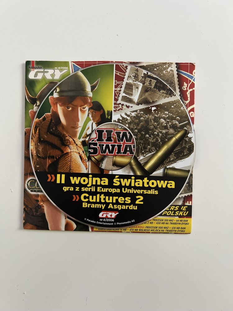 Plyta KŚG 4/2006 II Wojna Światowa i Cultures 2 Bramy Asgardu