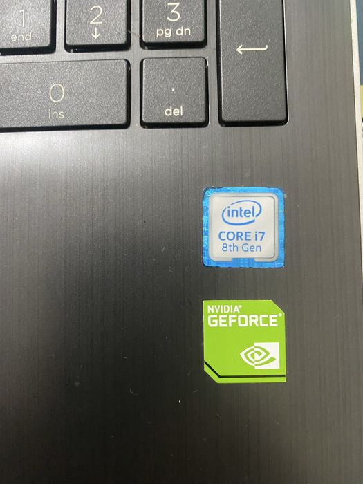Hp laptop 15 I7 Geforce Nvidea