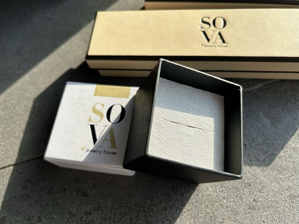 Фірмове упакування для прикрас Pandora і SOVA