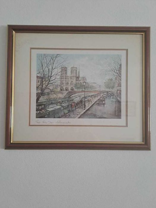 Quadros do ilustrador Júlio Amaro - Lagos e Variados