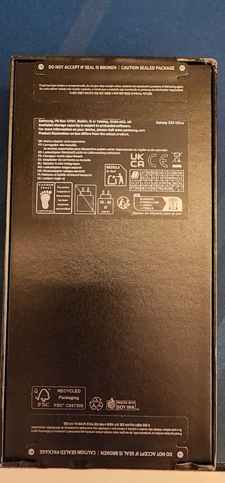 Samsung S24 Ultra 512GB Novo (caixa selada)