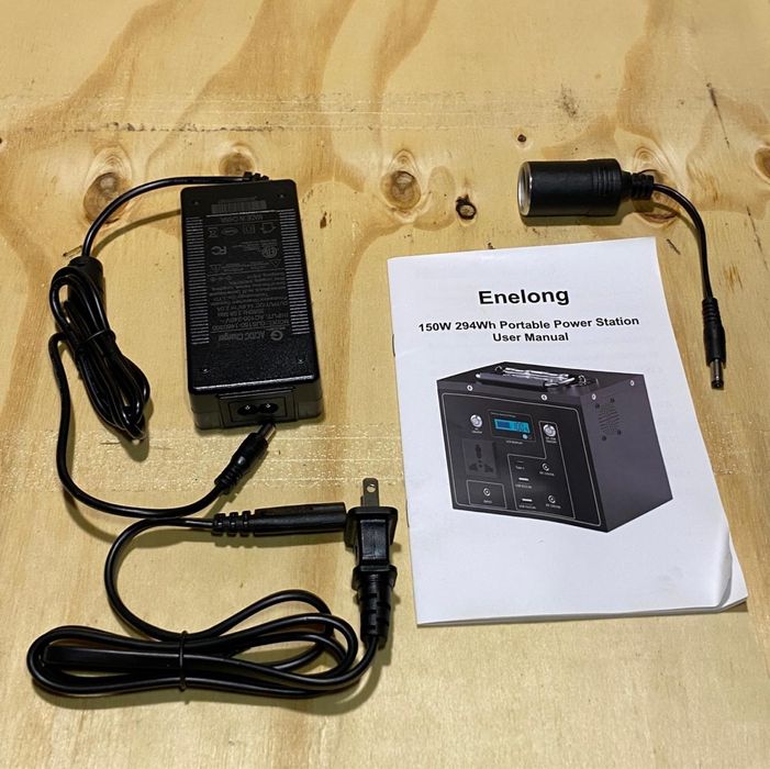 Портативна електростанція, акумулятор 294 Вт·год з 2 USB та TYPE-C