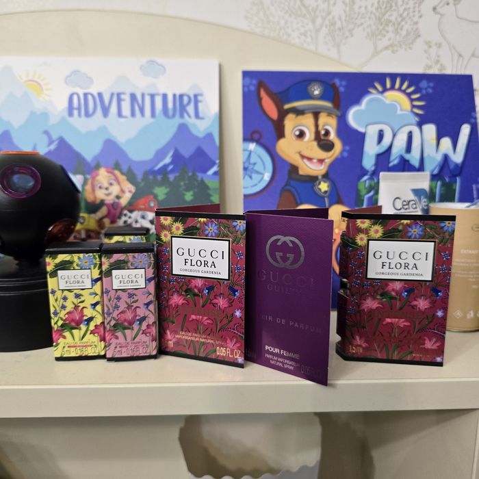 Gucci flora guilty intense набір парфуми духи гуччі мініатюра