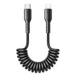 Kabel Joyroom 30W Szybkie Ładowanie Lightning DO Samochodu 1.5m Czarny