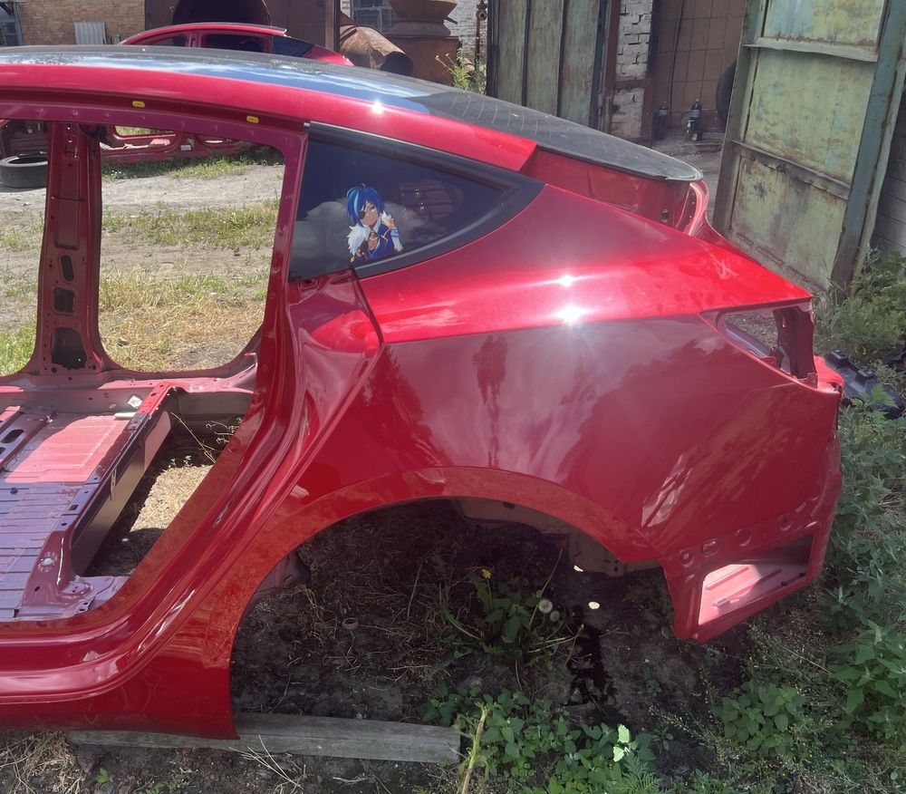 Четверть крыло задняя левая Tesla Model 3 21-на кузове PPMR 1073677S0B