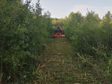 Mulczerowanie Koszenie Łąk/Traw Zarośli Kosiarka Bijakowa/Podkaszarką