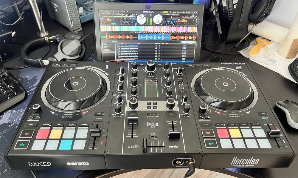 Kontroler HERCULES DJ Inpulse 500 + case