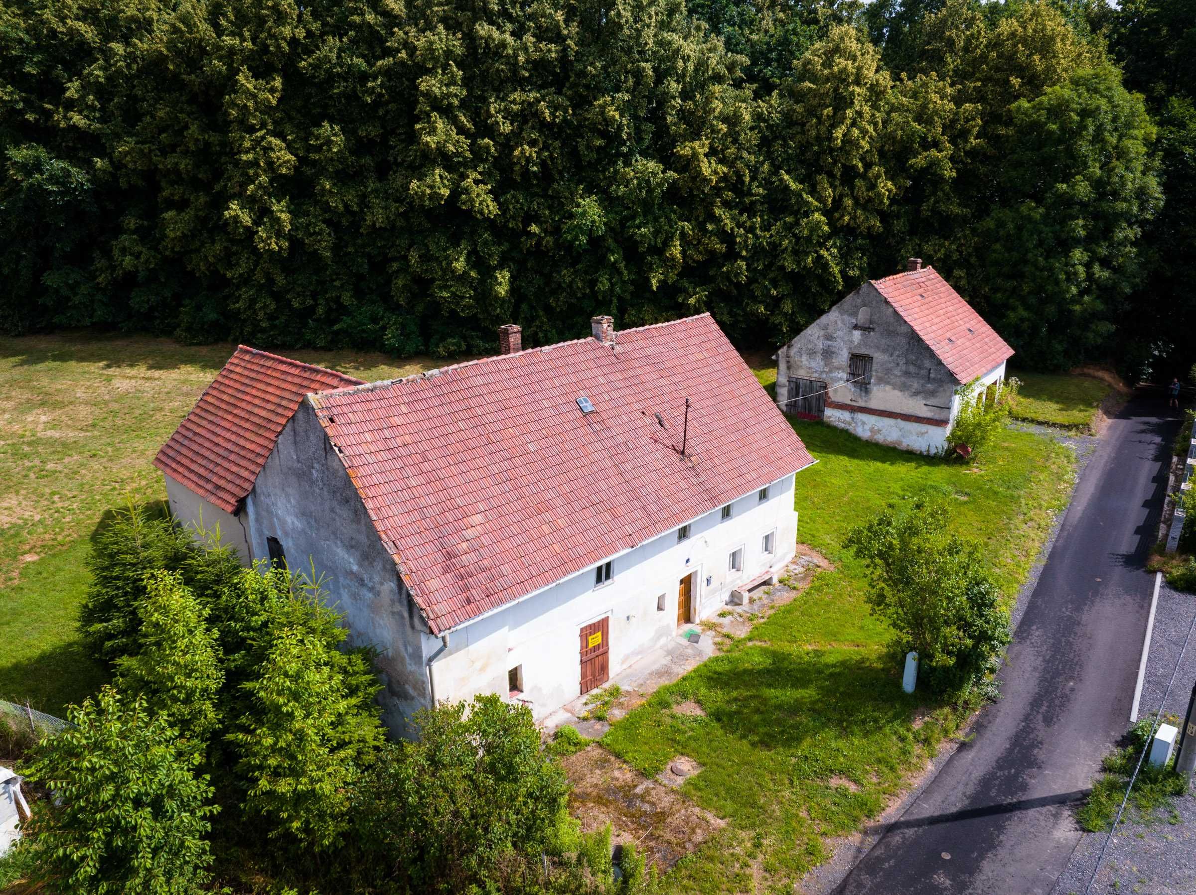 Dom, budynek gospodarczy na działce 28ar Płóczki Dolne, Lwówek Śląski