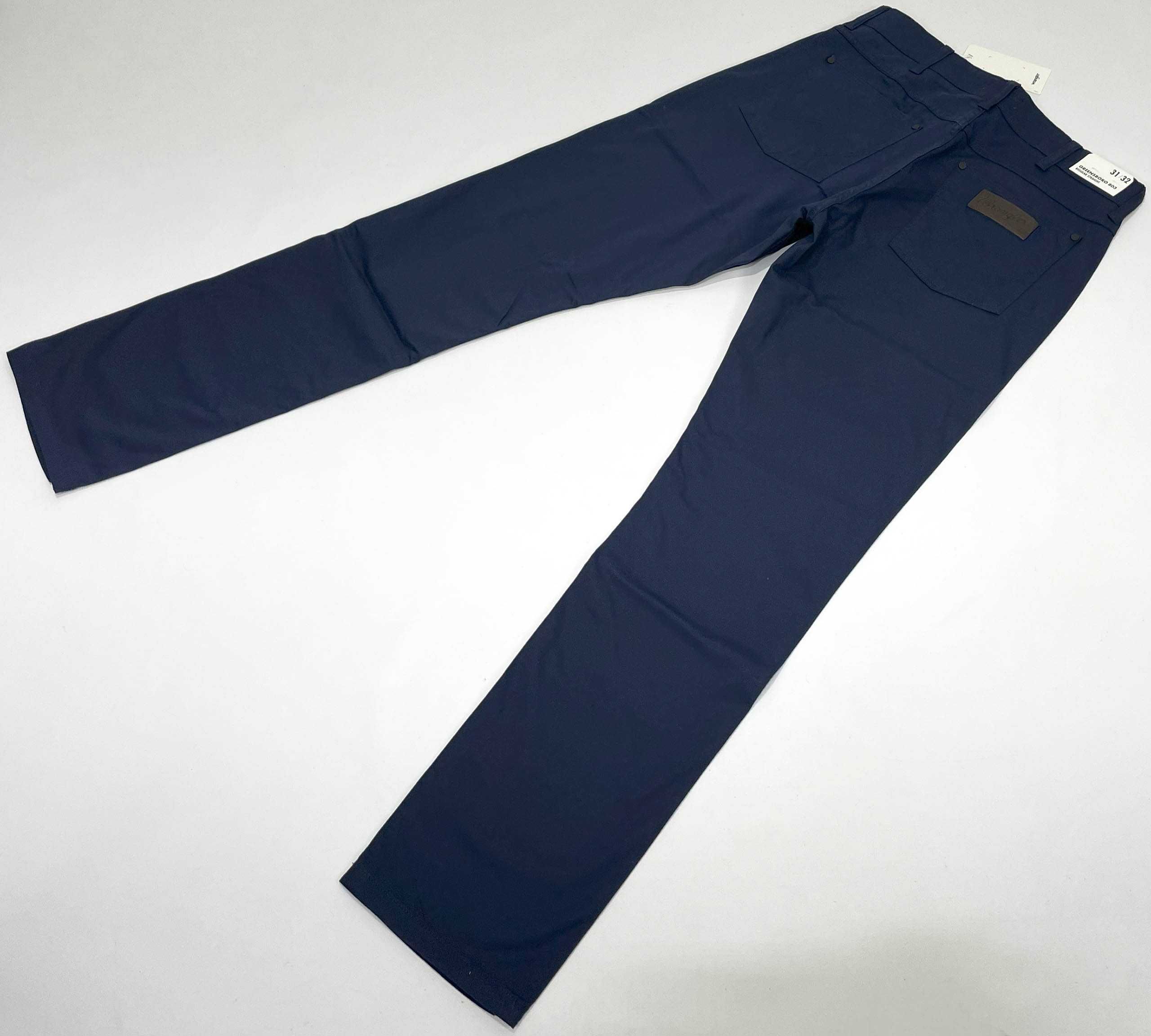Spodnie męskie Wrangler Greensboro 803 Dark Navy W31 L32