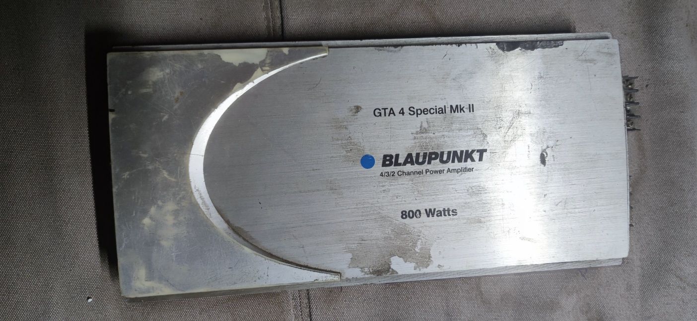 Автомобільний підсилювач Mac Audio MPX, Blaupunkt GTA-4