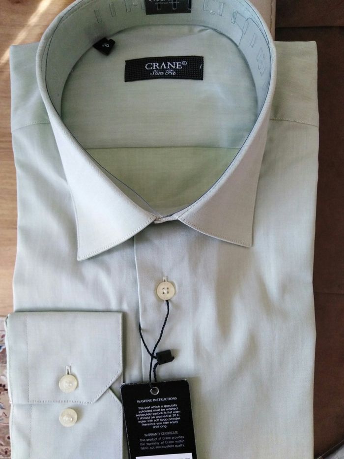 Приталеная рубашка сорочка Crane 41