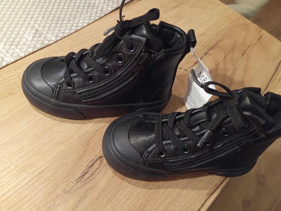 NOWE czarne trampki M&S 23 rozmiar