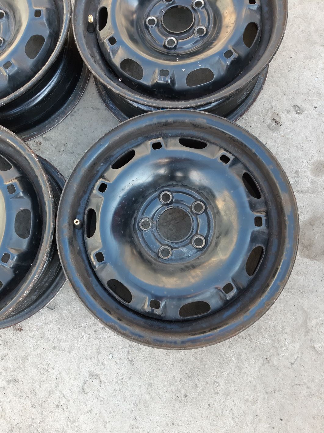 Стальні диски 5/100R14 Оригінал Volkswagen Golf 4 , Polo, Skoda Tur ,