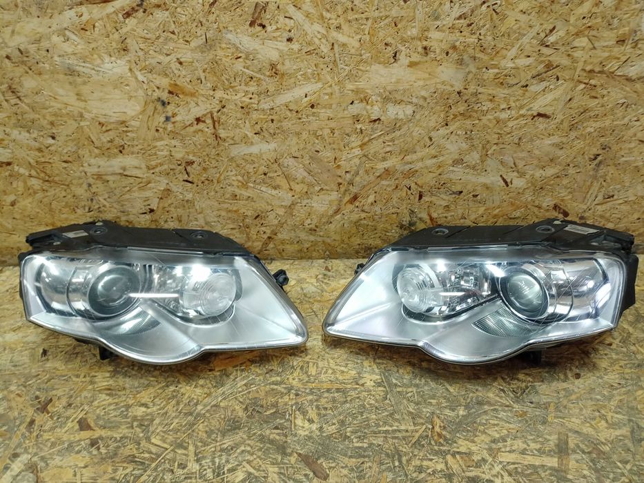 VW Volkswagen Passat B6 xenon lampa przód przednia prawa lewa Anglik