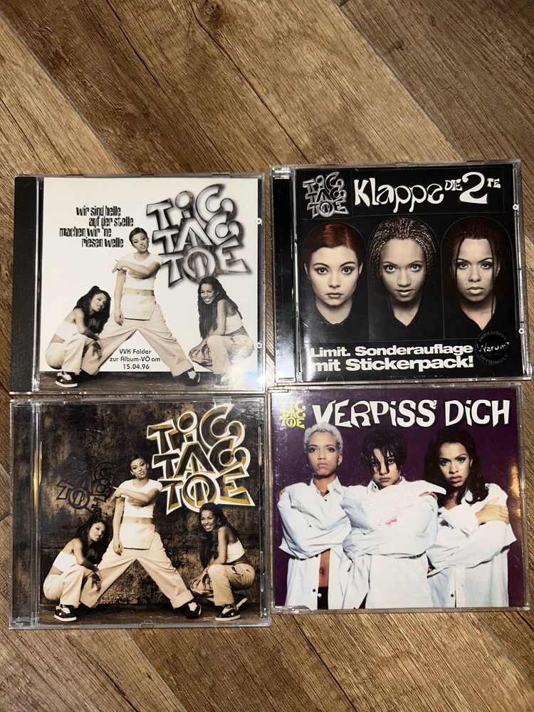 Tic Tac Toe 4 płyty CD oryginalne stan bdb cena za komplet