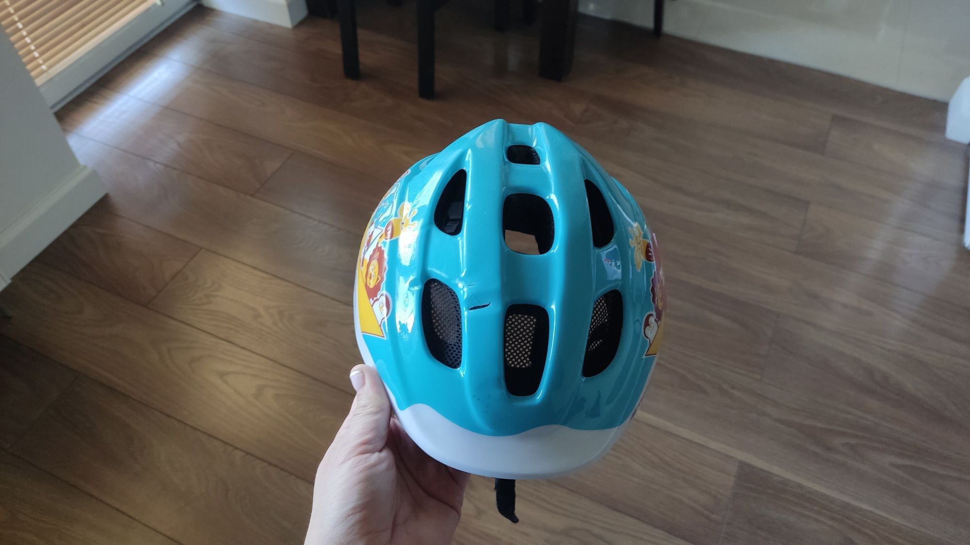 Kask rowerowy dziecięcy Decathlon 46 cm -53 cm