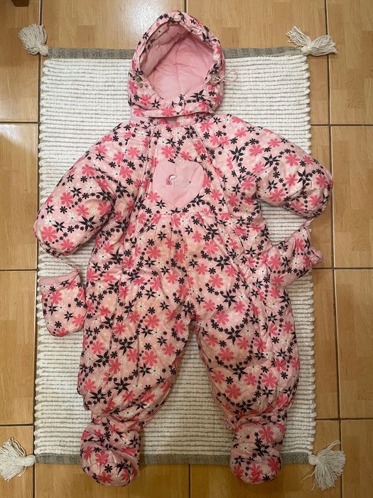 Зимовий комбінезон 3 в 1  зимовий одяг    74-80