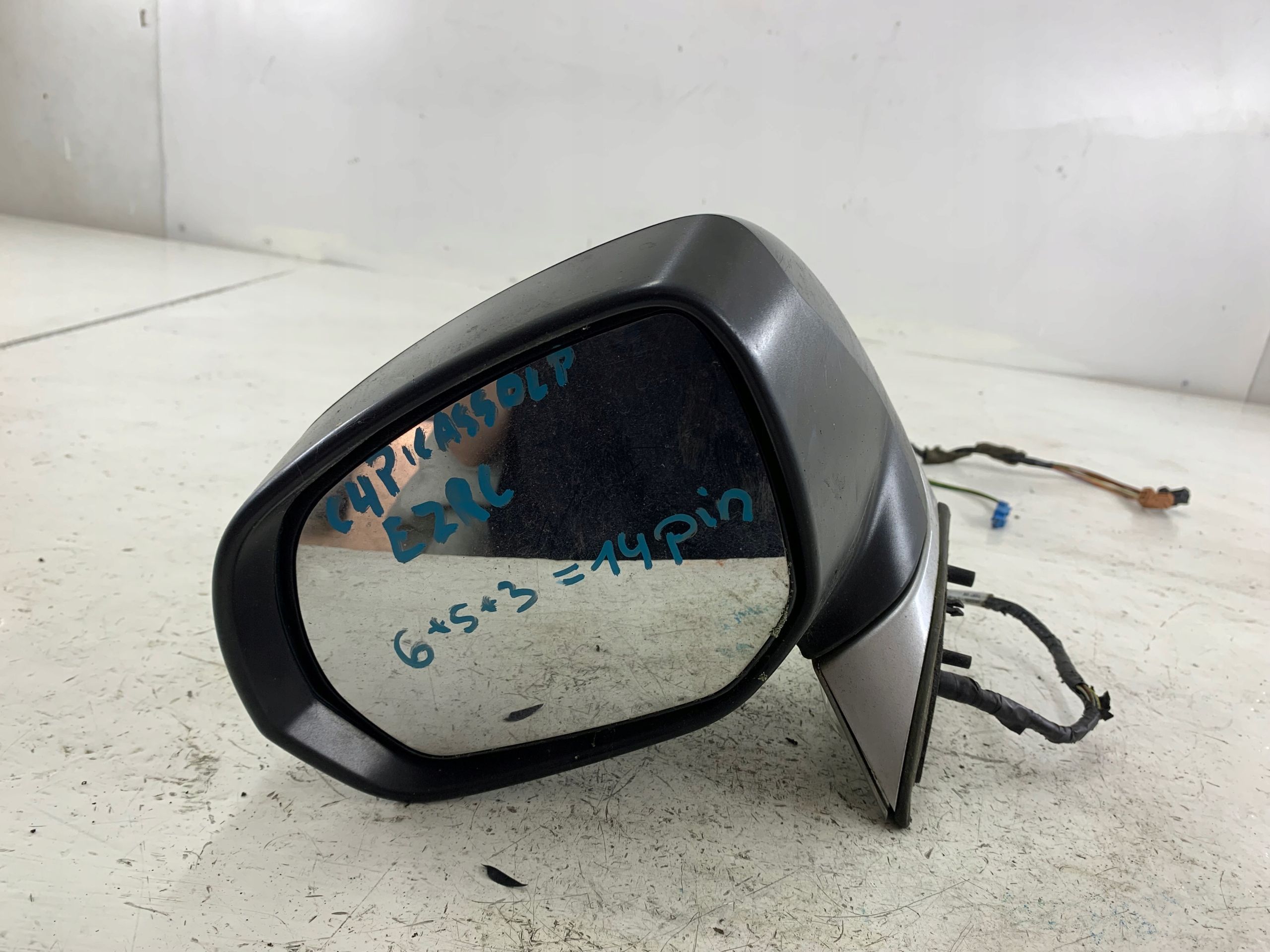 citroen c4 picasso i lusterko lewe ezrc 14 pin