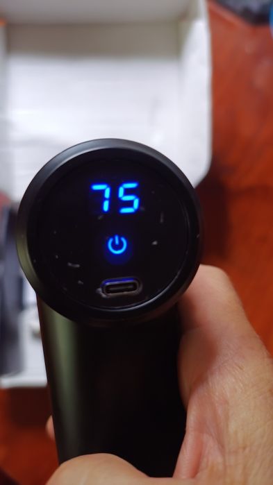 Масажер акумуляторний для шиї, спини, плечей та ніг Massage gun CX-157