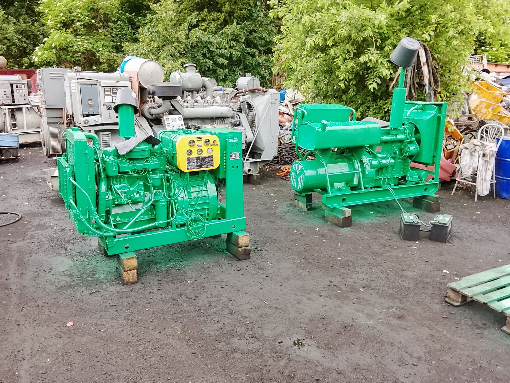 Agregat prądotwórczy 20 25 kw 32 kva silnik leyland SW 266 0 przebieg