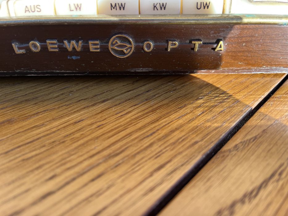 Stare radio lampowe Loewe Opta