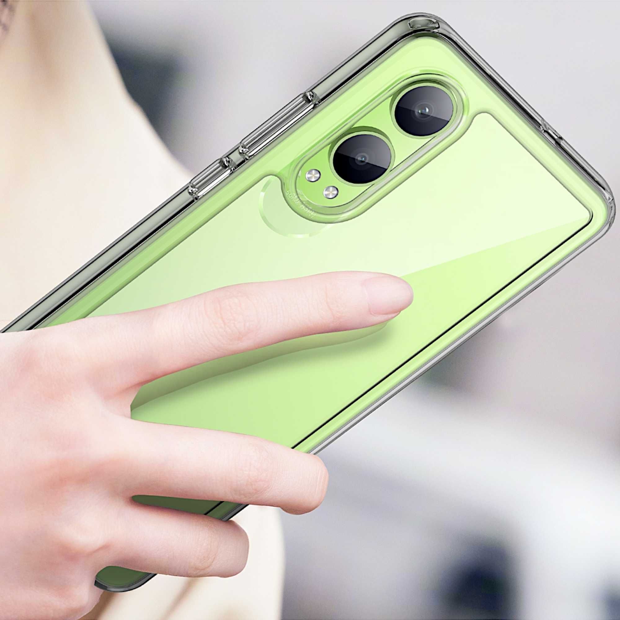 Etui ELEVATE HEXAGON do OnePlus Nord CE4 Lite - Clear