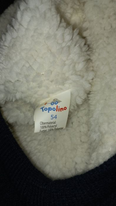 Шапка-шлем topolino 54р.