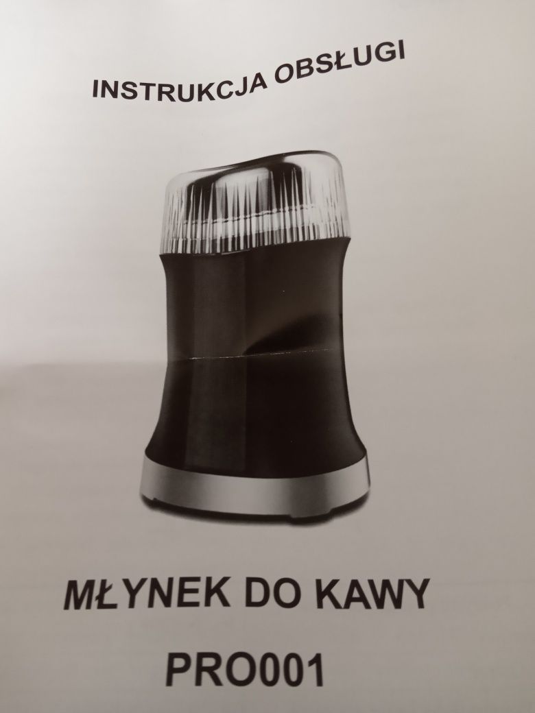 Młynek elektryczny do kawy NOWY