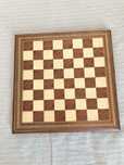 Tabuleiro Xadrez/Damas em Madeira(33X33)