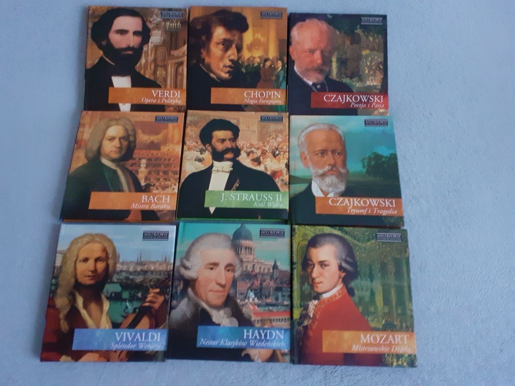 Zestaw płyt CD Mistrzowie Muzyki Klasycznej