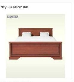 Oddam łóżko BRW Stylius, komplet ze stelarzem i materacem