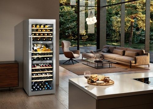 Огромный отдельностоящий винный холодильник Liebherr WTES 5872