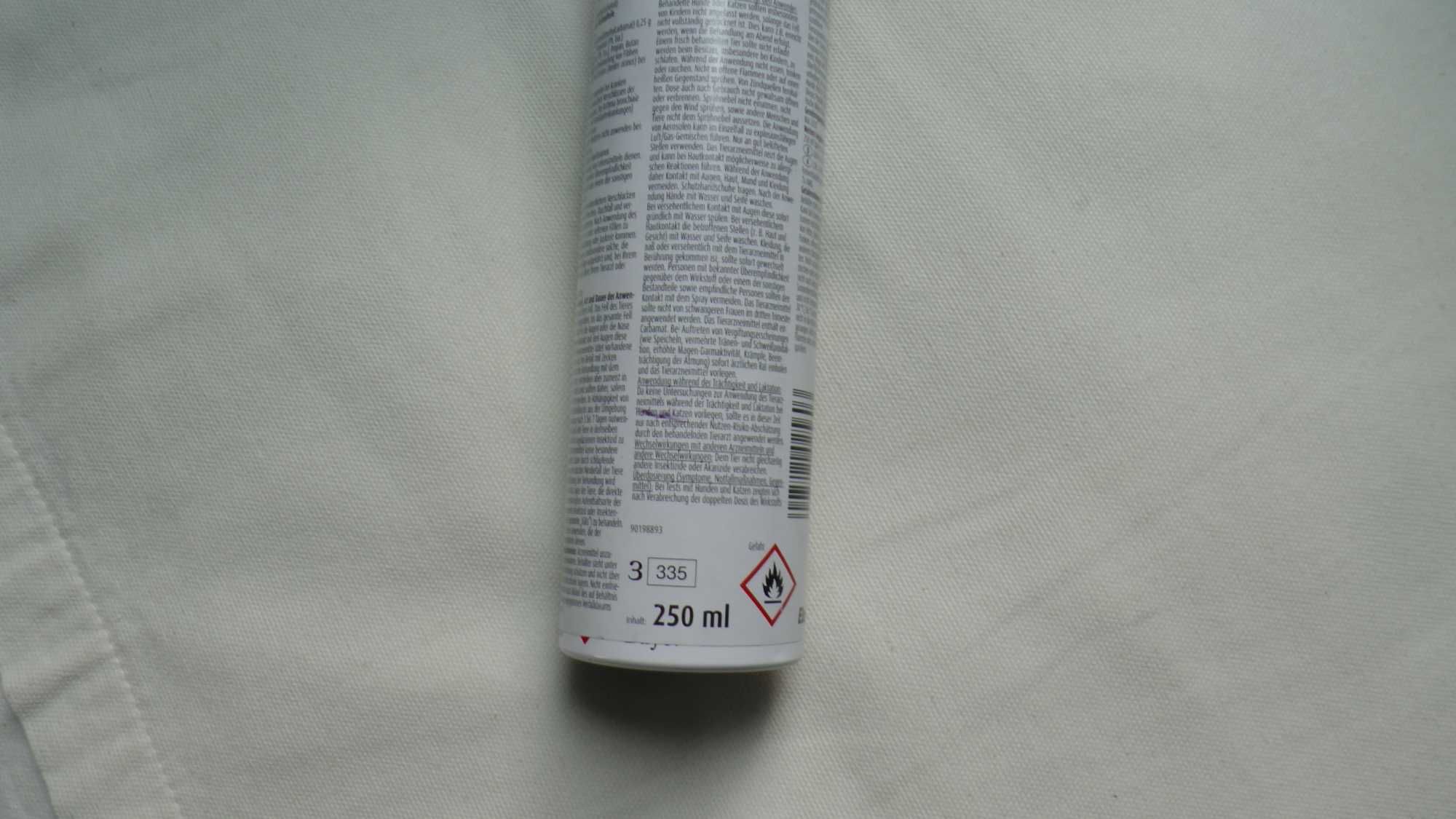 Bolfo Spray przeciw pchłom/kleszczom Bolfo 250 ml Elanco ex Bayer