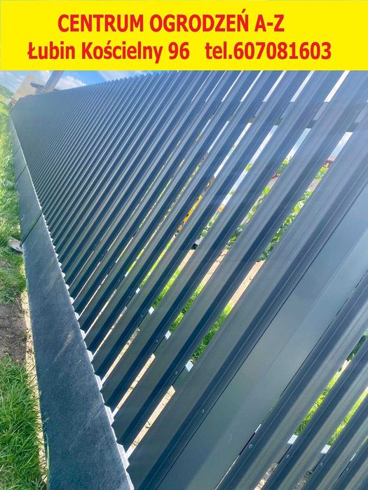 Słupek do ogrodzenia betonowego na 4 płyty PRODUCENT wysoka jakość