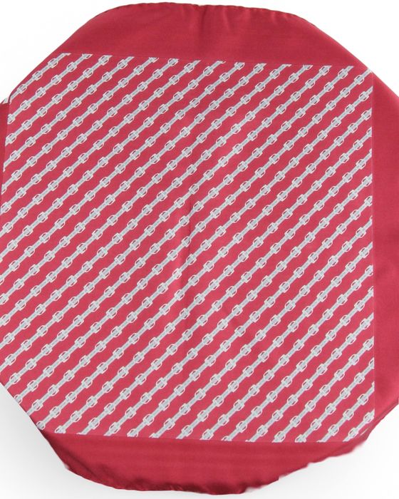 HERMES PARIS Шовкова хустка з малюнком. Оригінал