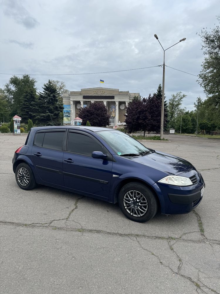 Renault megane 2 1.6 газ/бенз