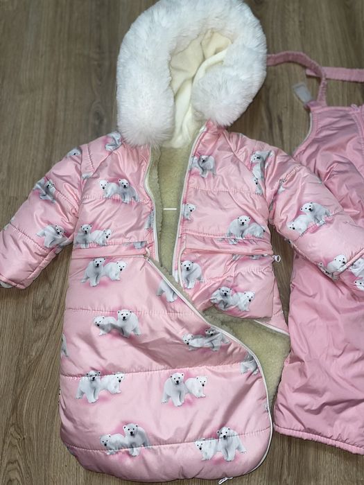 Зимовий конверт - комбінезон від 0до15/2роки