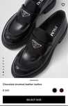 Loafers Prada como novos