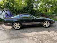 Chevrolet Corvette Corvette C4, 5.7l V8, przed lift, targa, automat, klasyk, żółte blachy