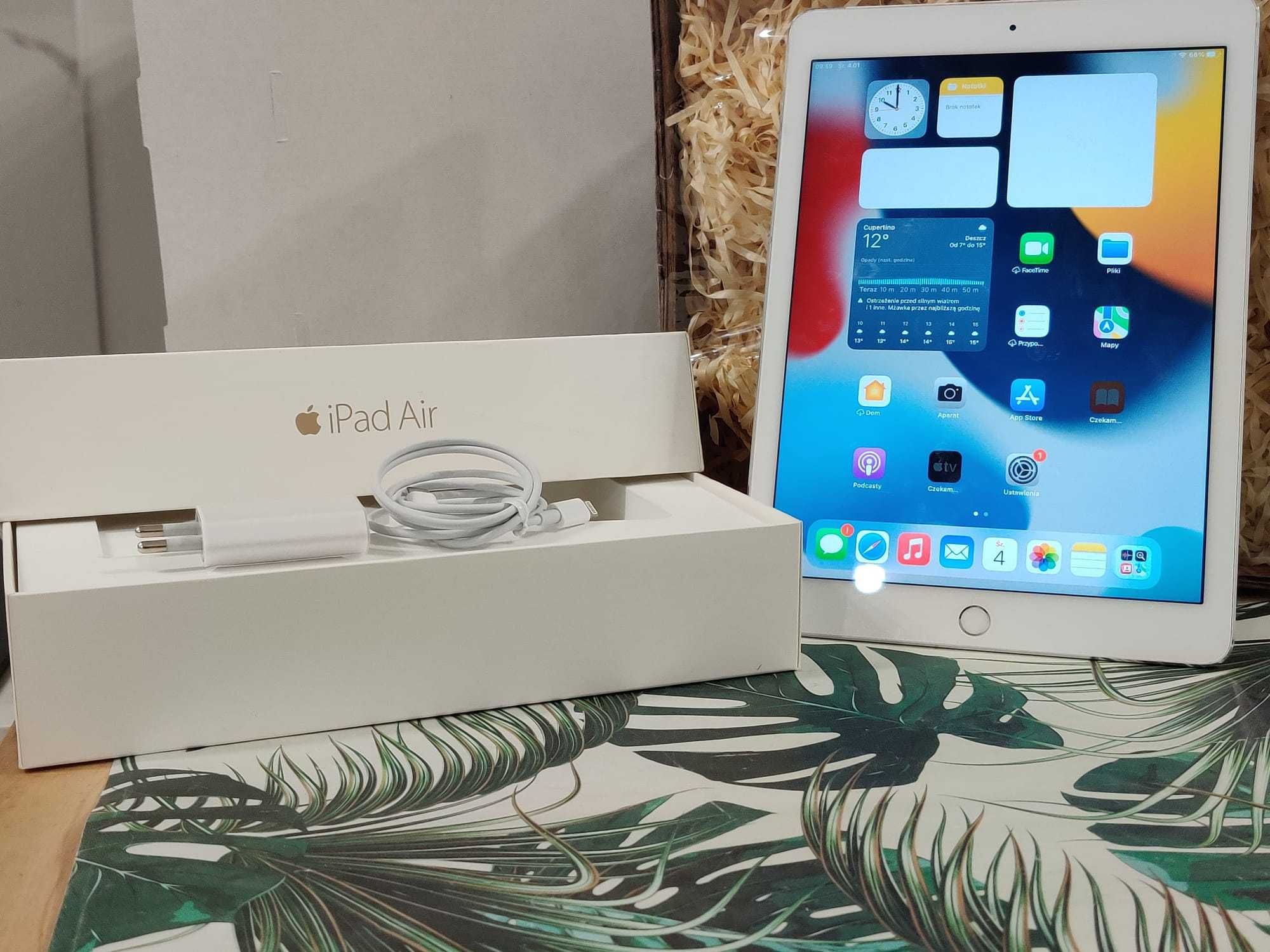 Apple iPad AIR 2 128GB Wifi Silver Srebrny Biały + CELLULAR LTE FV