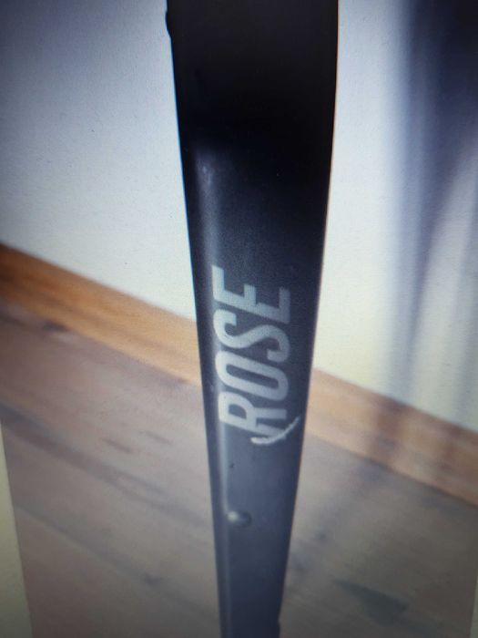 Carbon Widelec ROSE BACK ROAD Gravel DISC 416g 12x100