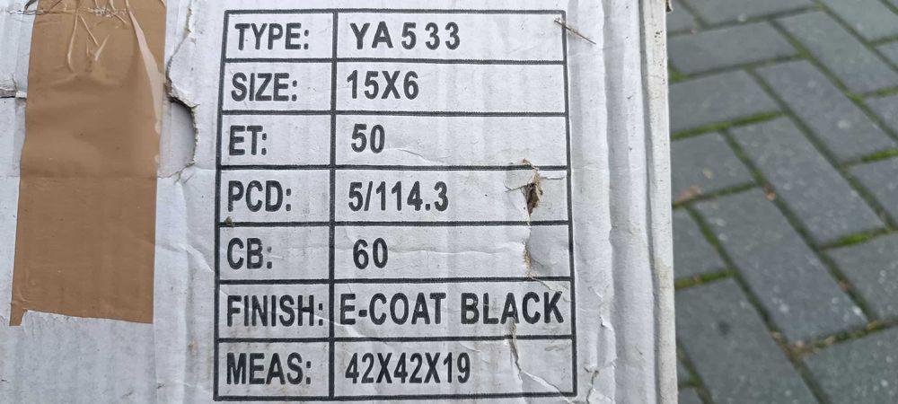 Felga R15 ET50 Nie używana