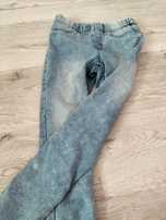 Jeansowe legginsy