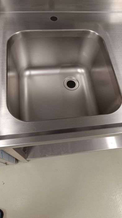 Zlew gastronomiczny , stół ze zlewem 120x60 NOWY