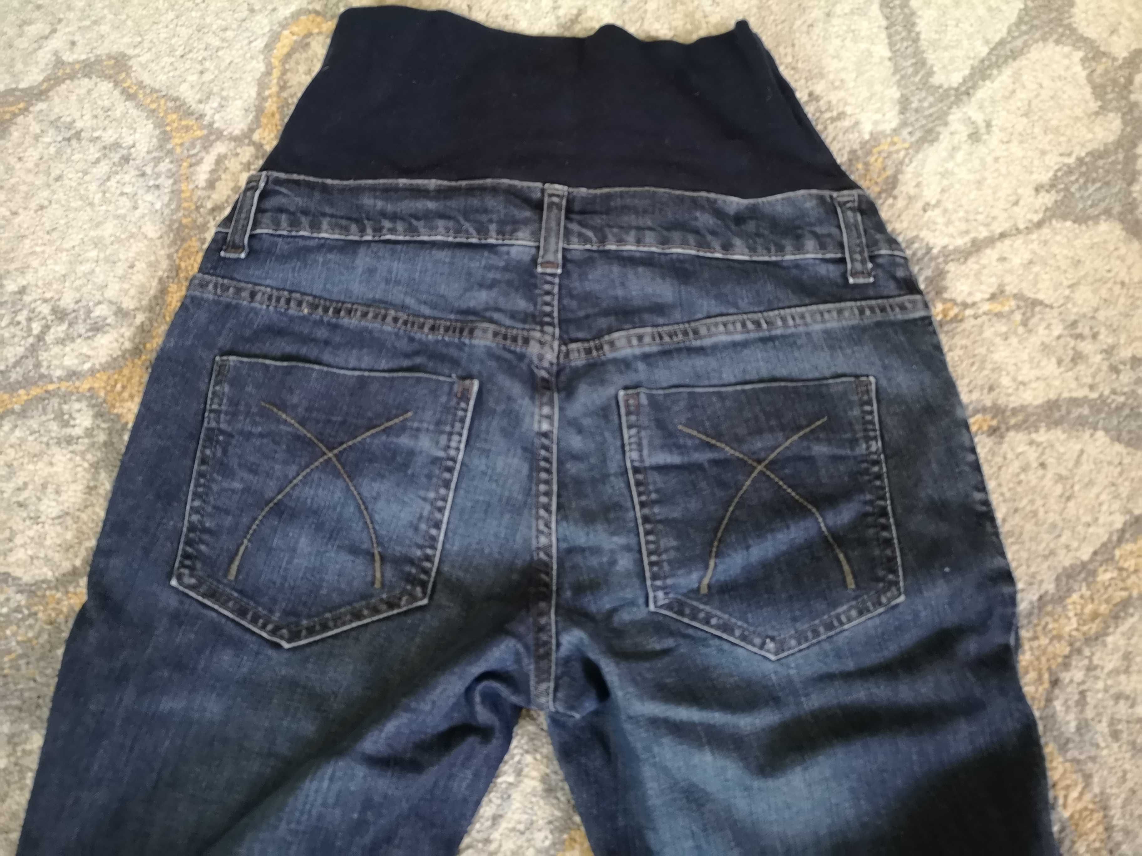 Spodnie jeansowe ciążowe happy mum r. L