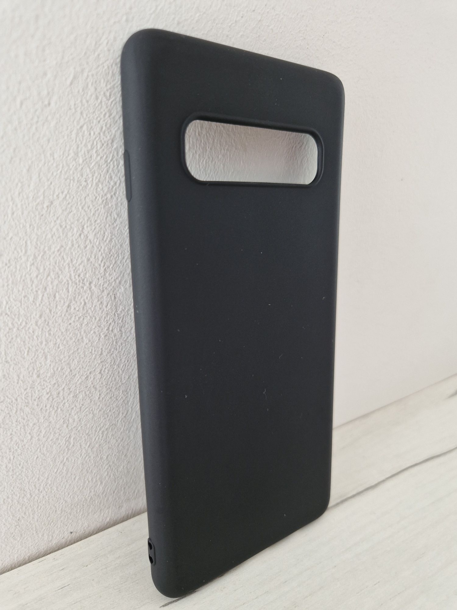 Back Case MATT do SAMSUNG GALAXY S10 Plus Czarny