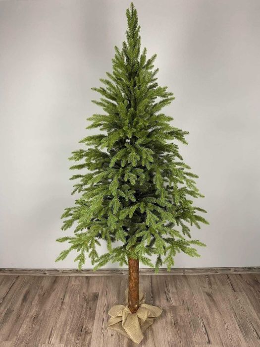 Choinka na pniu 220cm Świerk