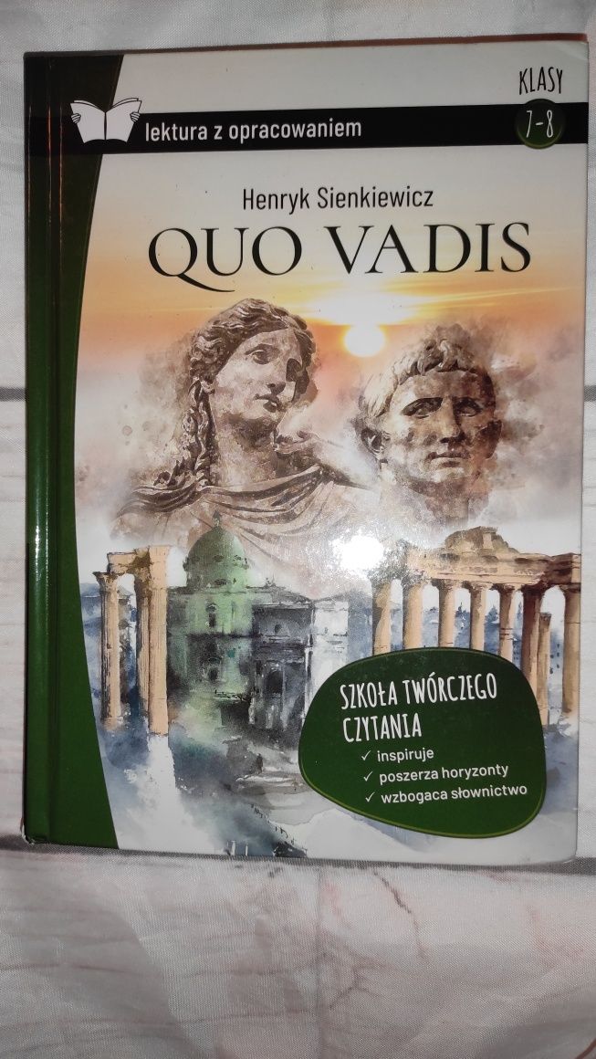 Quo Vadis H.Sienkiewicz lektura z opracowaniem